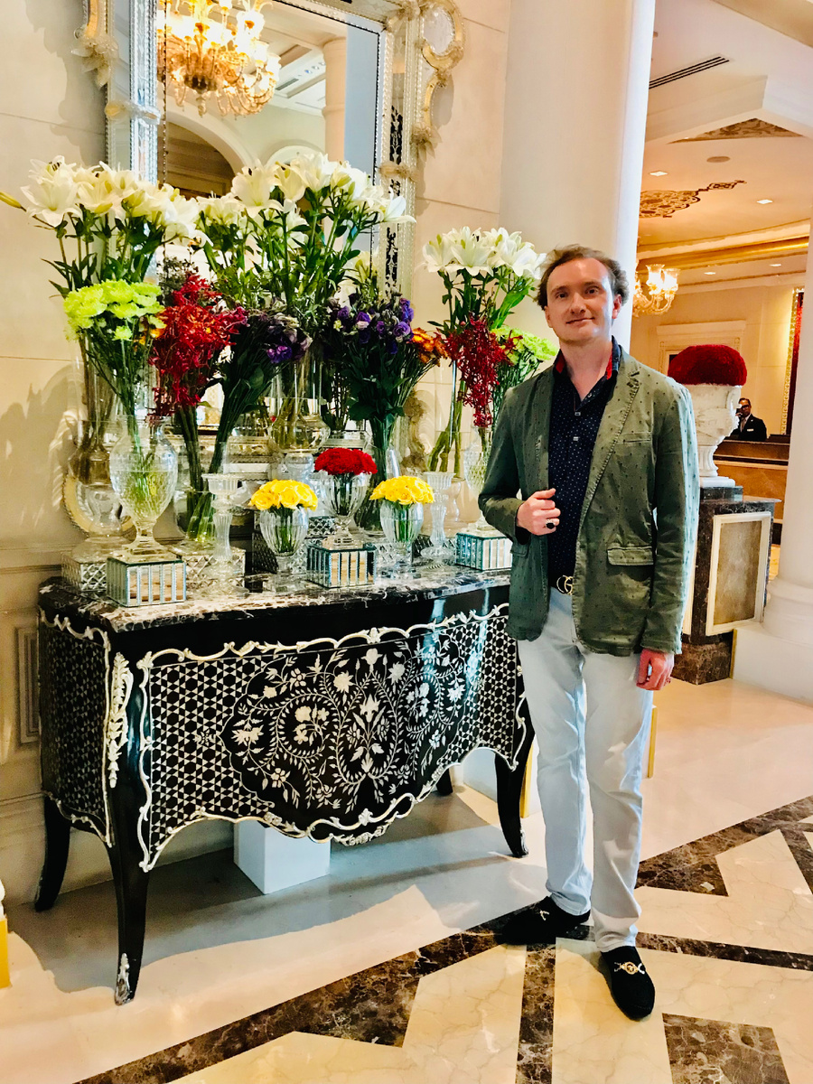 Георгий Гранкорд, основатель Маркалинизма. Отель "Лила", Дели