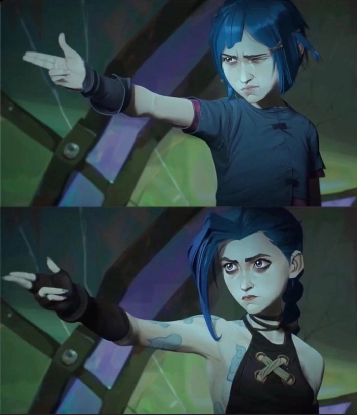 Паудер-Джинкс, "Аркейн" первый сезон, 2021г.