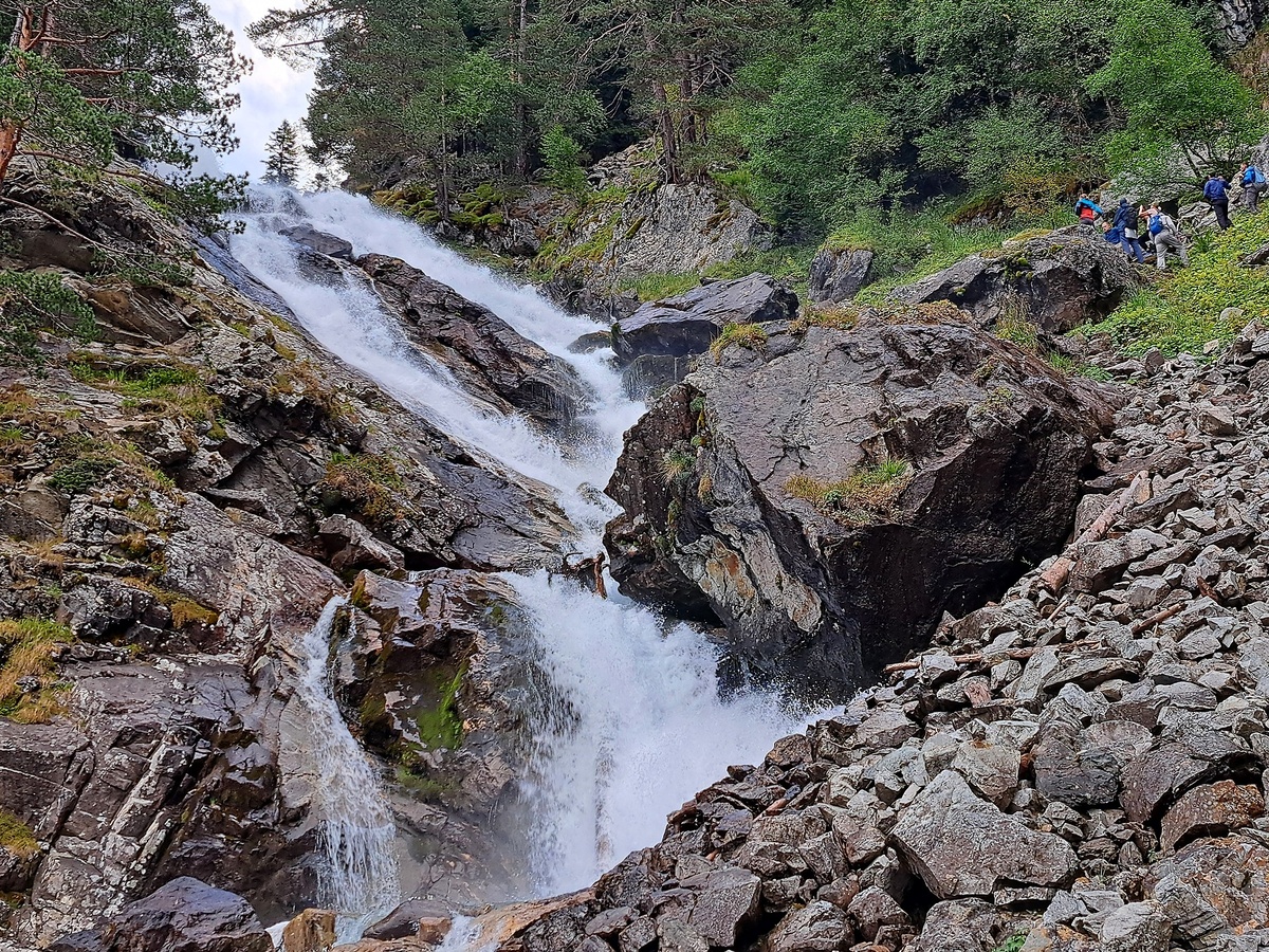 Водопад Чертова мельница в наши дни.