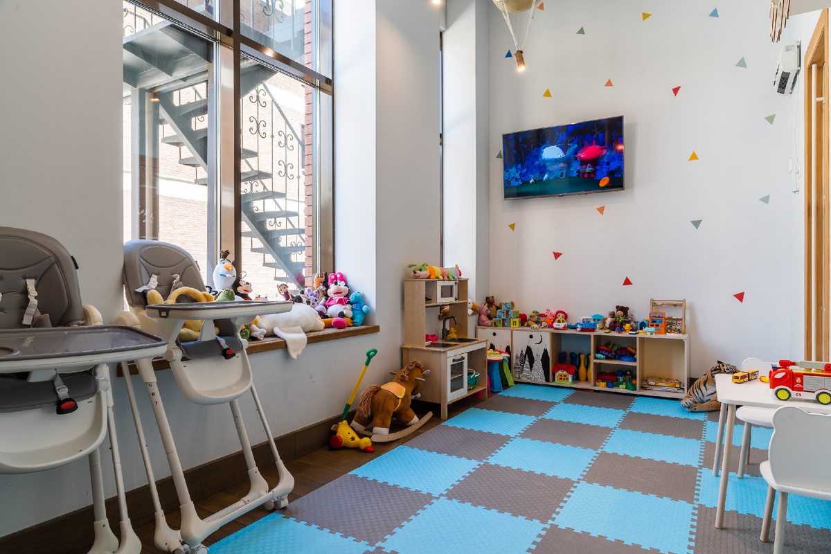 Детская комната ресторана "ДОМ №8"