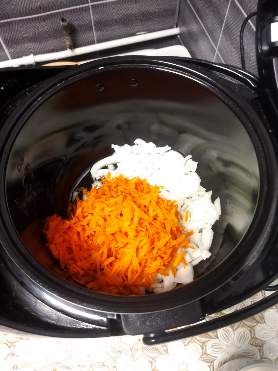 Лук и морковь