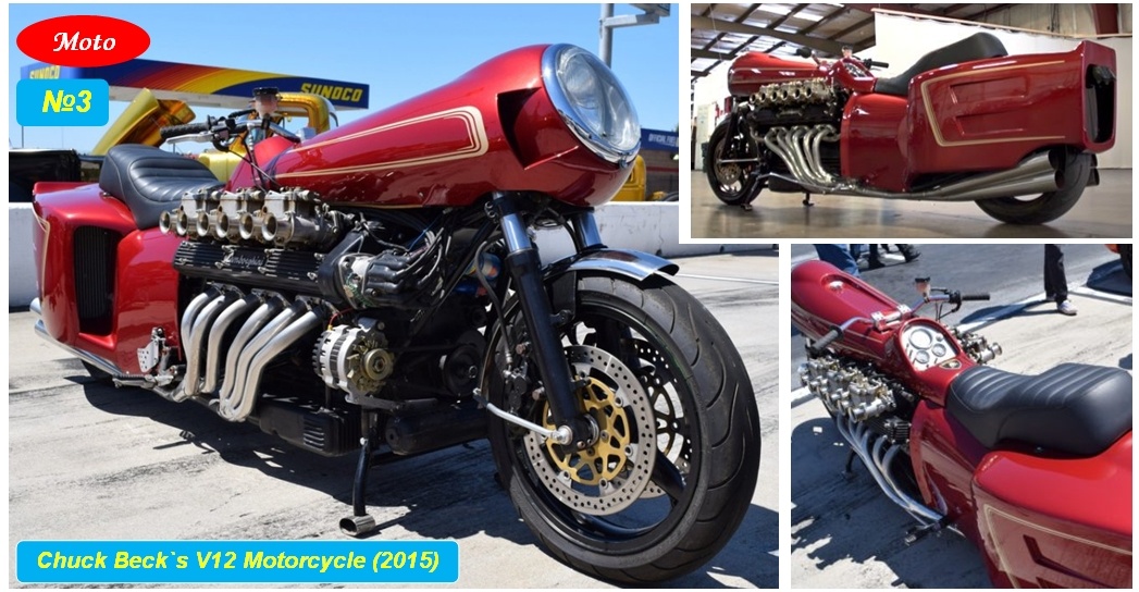 Chuck Beck`s V12 Motorcycle