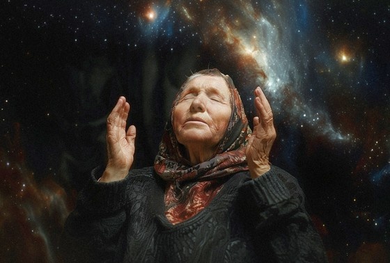    Предсказательница Ванга в представлении ИИ