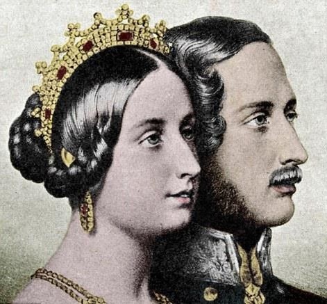 Королева Виктория и Альберт Саксен-Кобург-Готский