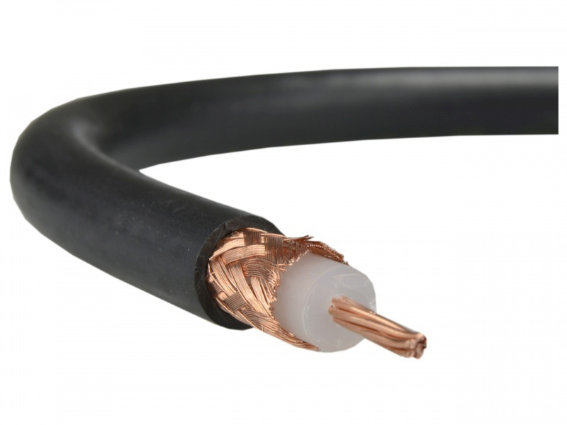 Так выглядит кабель коаксиальный - вы его втыкаете в телевизор