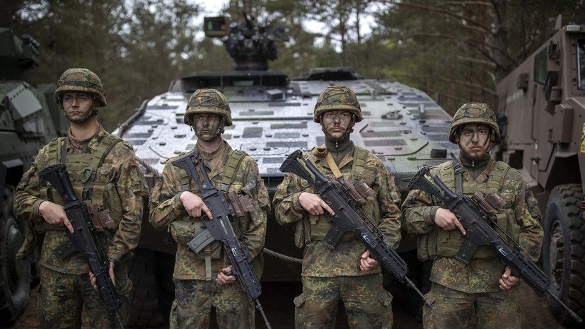     Солдаты бундесвера AP Mindaugas Kulbis
