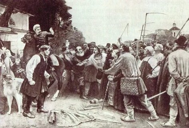 Картофельный бунгт. Из истории России.