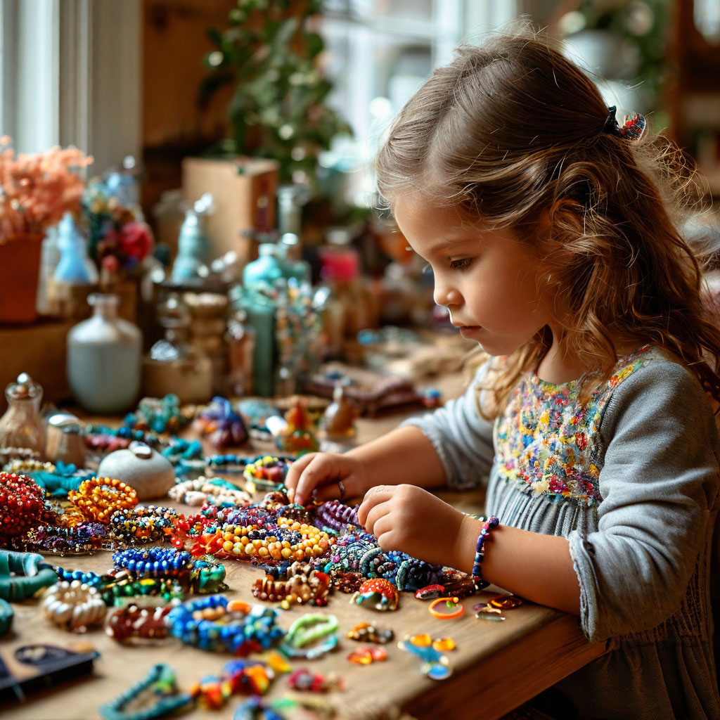 Выполнить DIY-браслет может даже ребёнок!