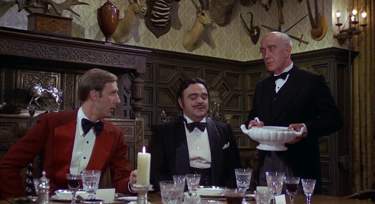 Кадр из фильма «Ужин со убийством» (1976)