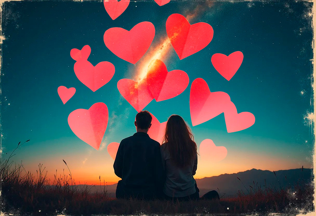 Любовный гороскоп на 30 ноября. Иллюстрация — Звёзды над городом