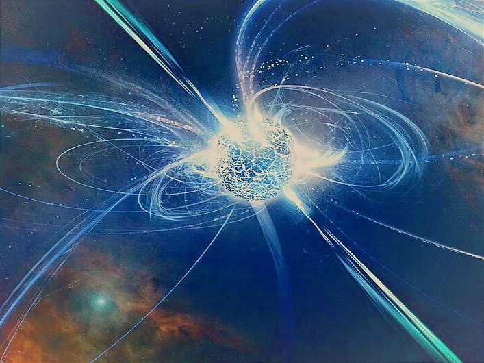 3д модель пульсара.