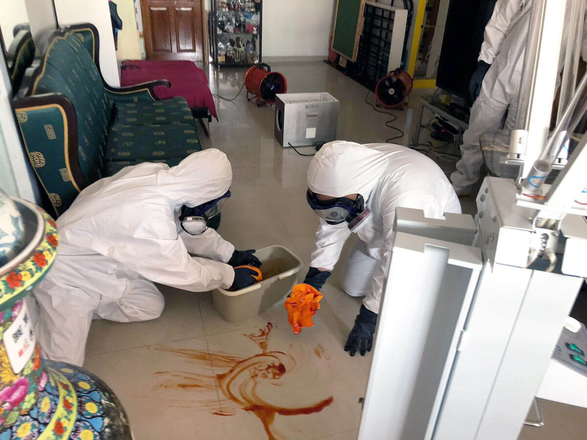 Дезинфекция после смерти человека район метро Борисово Москва