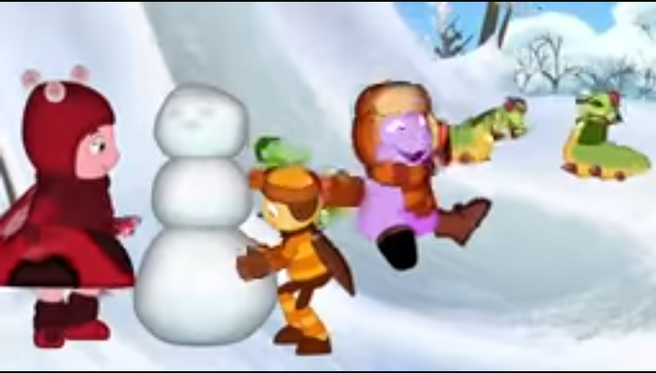 Кадр из серии «Первый снег»