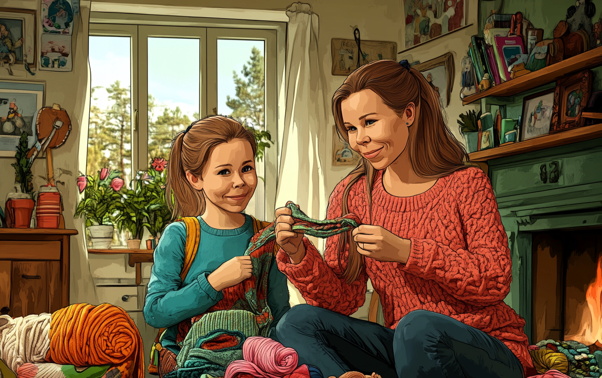    vjazanye-pledy-dlja-detej-uyut-i-teplo-svoimi-rukami Ленивое Вязание