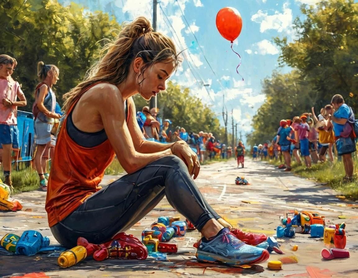 Материнство - это марафон, а не спринт. И иногда надо остановиться, чтобы перевести дыхание