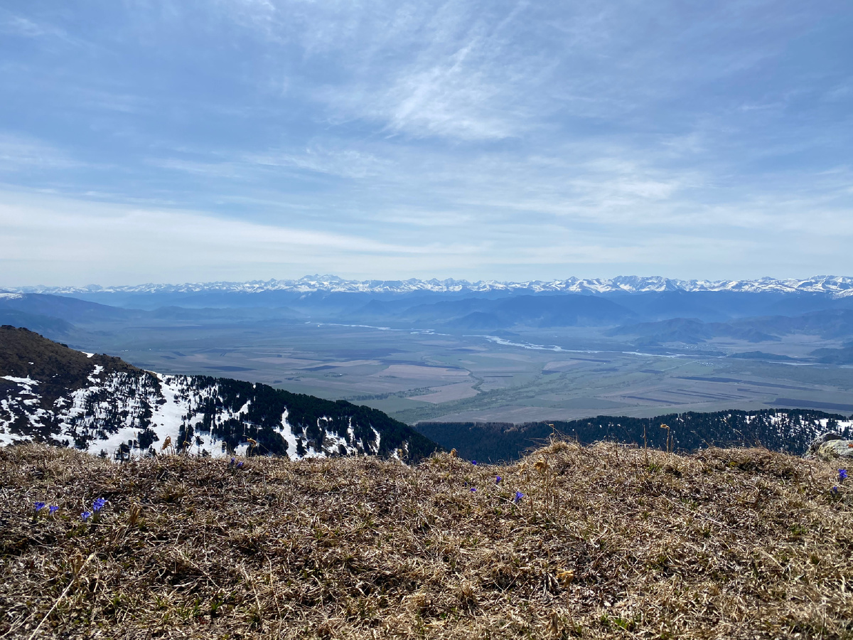 Майская обстановка выше Кастахты