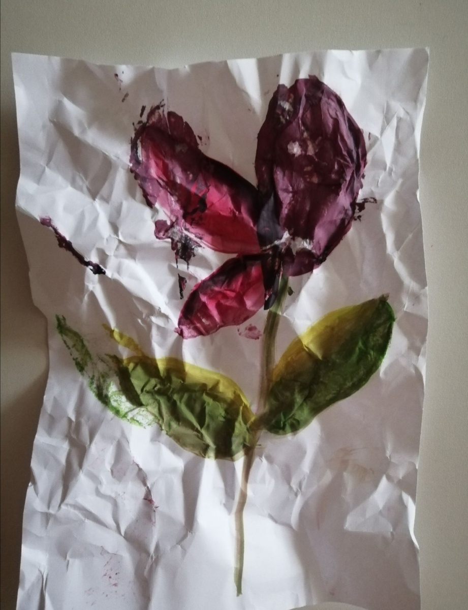 Рисунок старшей дочери, недооценённый ей самой 