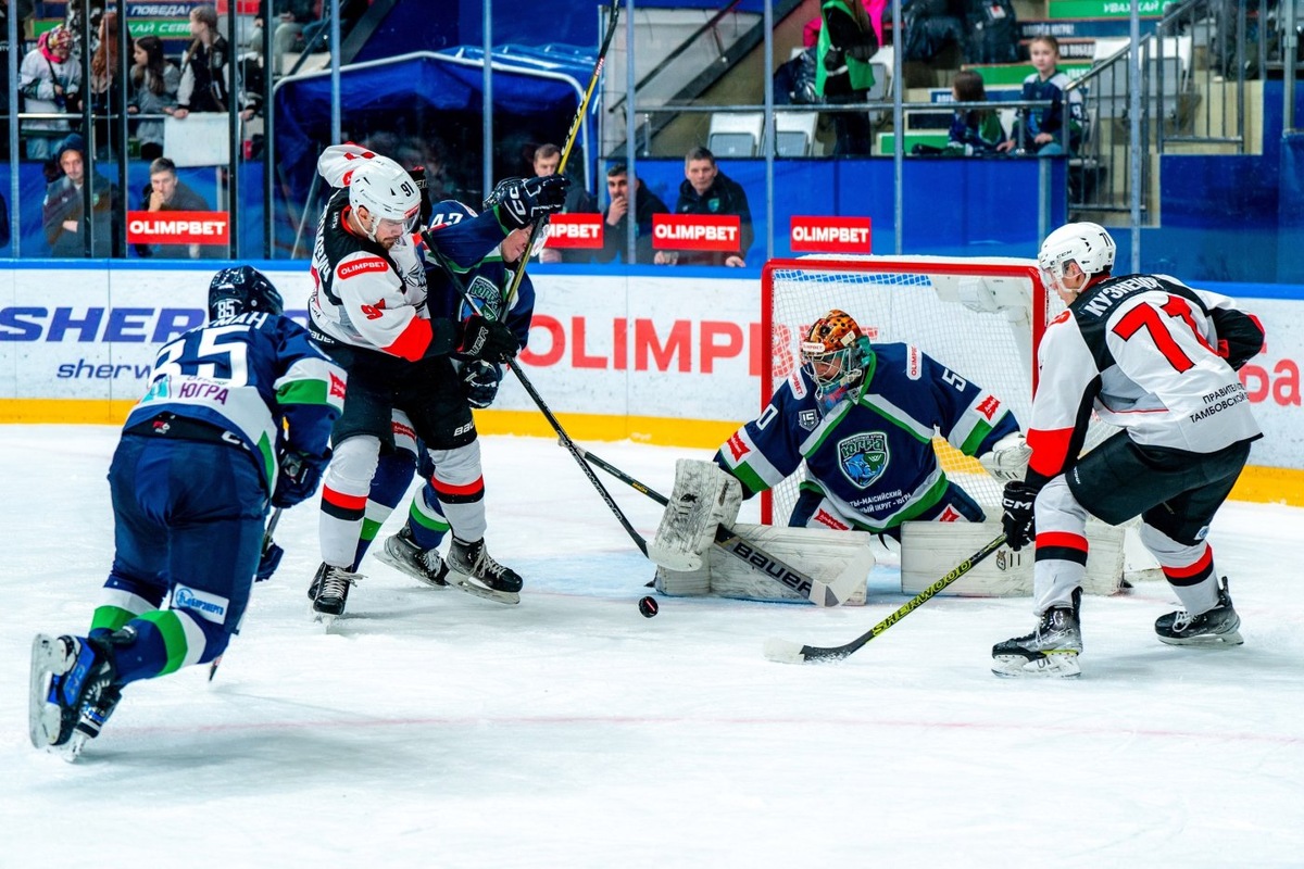    «Югра» одержала третью победу подряд, обыграв дома «Тамбов»