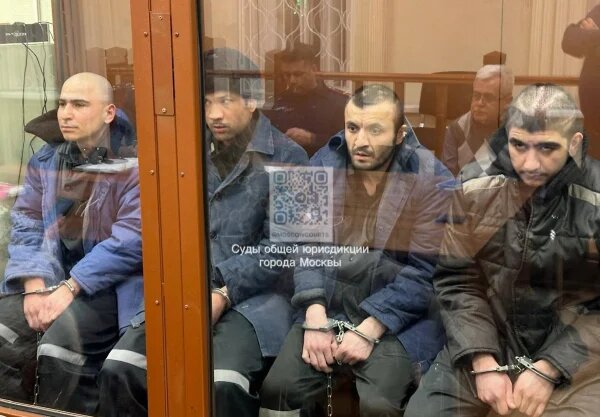    Террористы из «Крокуса», фото: Суды общей юрисдикции города Москвы