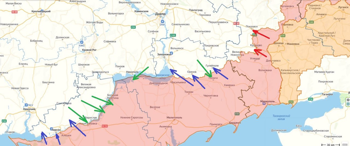 Карта от bloknot_rossiya