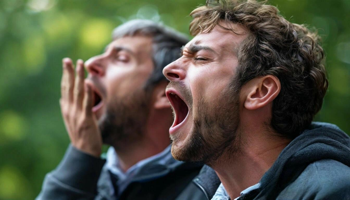 Почему человек зевает?