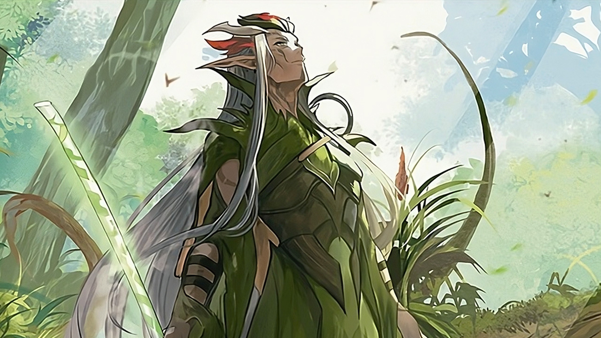 Dionus, Elvish Archdruid (Jumpstart 2025) - art by Bodax