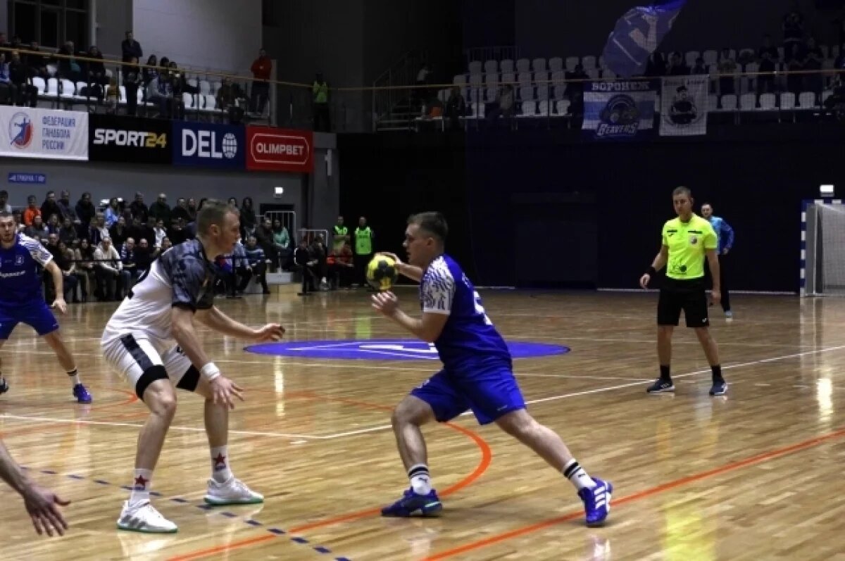    Гандболисты «Воронежа» уступили столичному ЦСКА