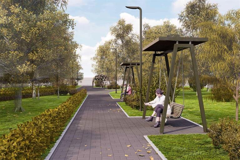     В красноярском сквера Геодезистов появится геокупол и новая детская площадка