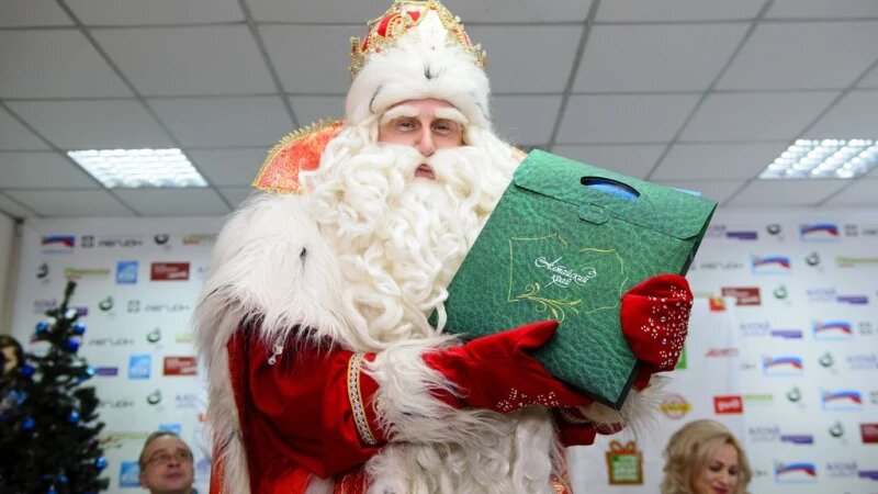     Дед Мороз из Великого Устюга в Барнауле. 2017 год. Анна Зайкова