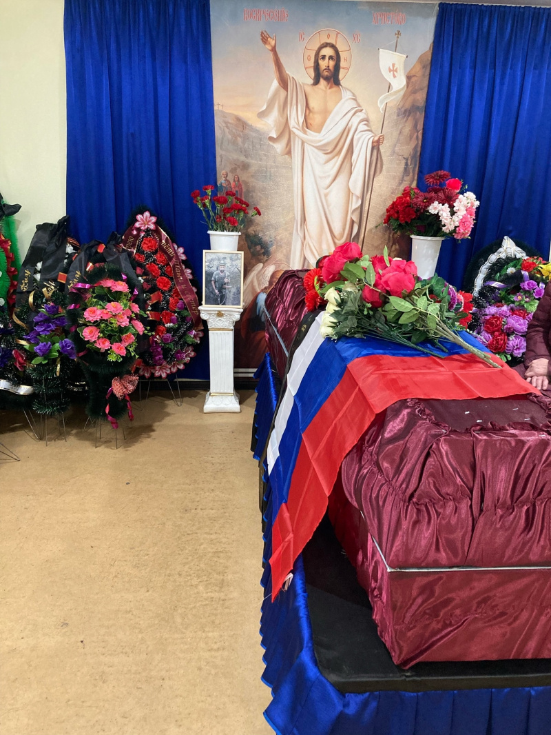    Олонец проводил в последний путь Андрея Пузанова, погибшего на СВОсоцсеть Татьяны Тишковой