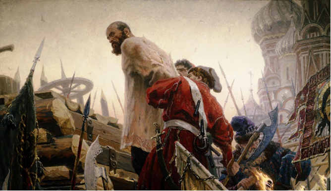 Казнь Степана Разина. Художник Степан Филиппович.