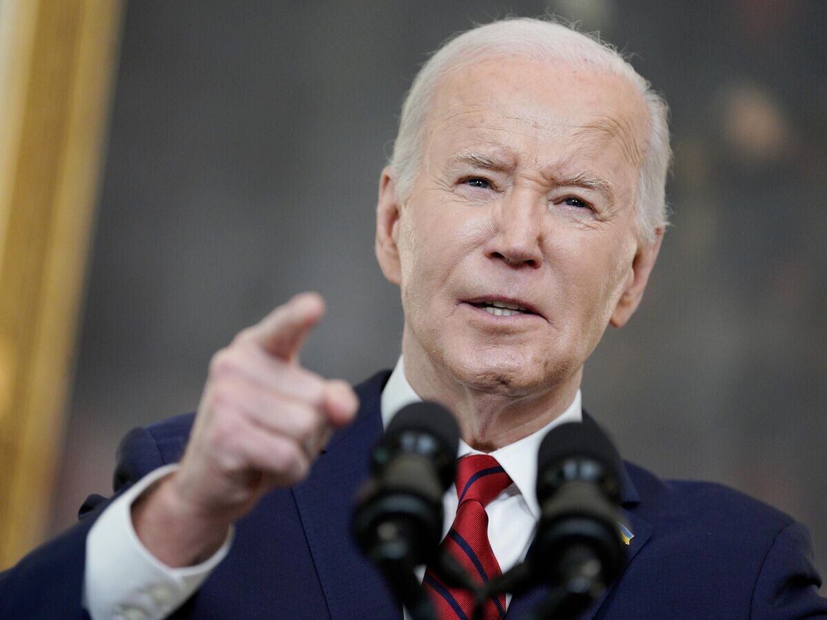    Президент США Джо Байден выступает на пресс-конференции в Вашингтоне© РИА Новости . Стрингер