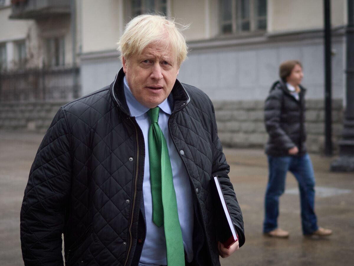    Экс-премьер-министр Великобритании Борис Джонсон© Фото : Public Domain/President Of Ukraine