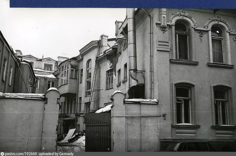 Скатертный переулок, дом № 4/2. 1976 - 1978 г. Источник: Архив ЦИГИ.