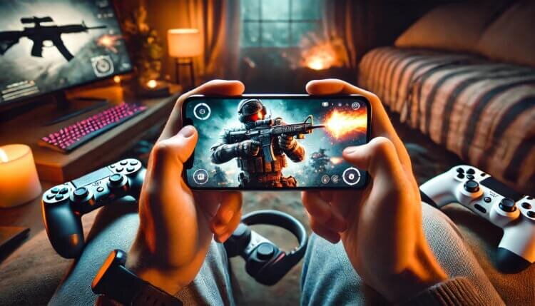    Для iPhone можно найти много разных шутеров