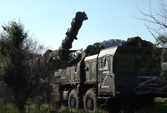    Боевая работа ОТРК «Искандер»