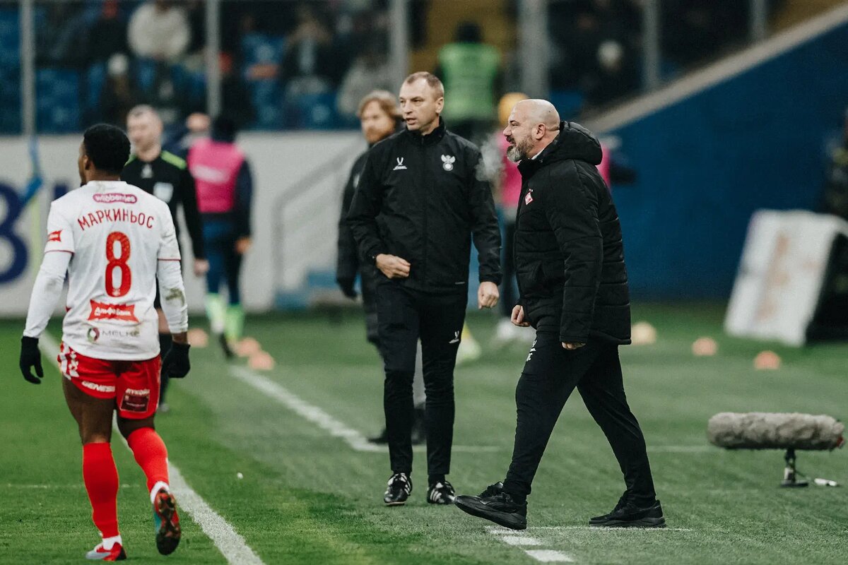 Деян Станкович во время матча в Ростове. Фото ФК Спартак