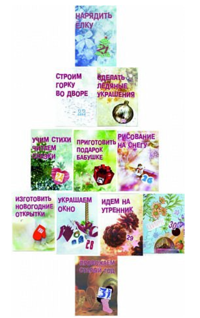 Все задания случайно сложились в ёлочку