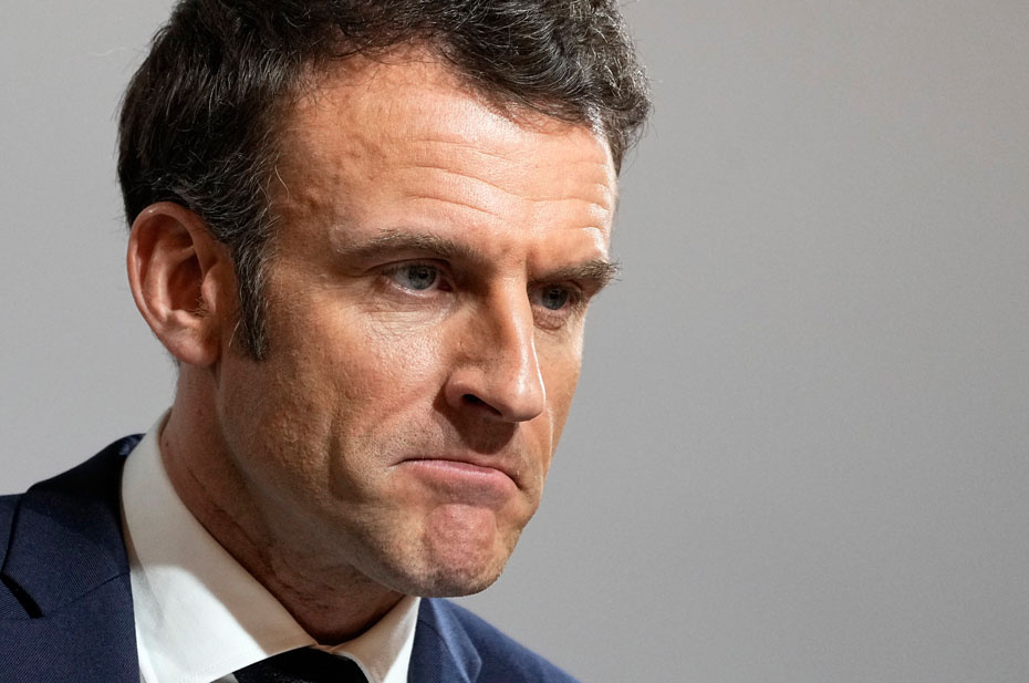 Эмманюэль Макрон. Фото: EPA/ТАСС