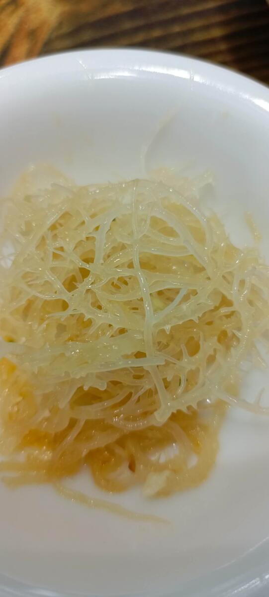 Морской мох салатный.