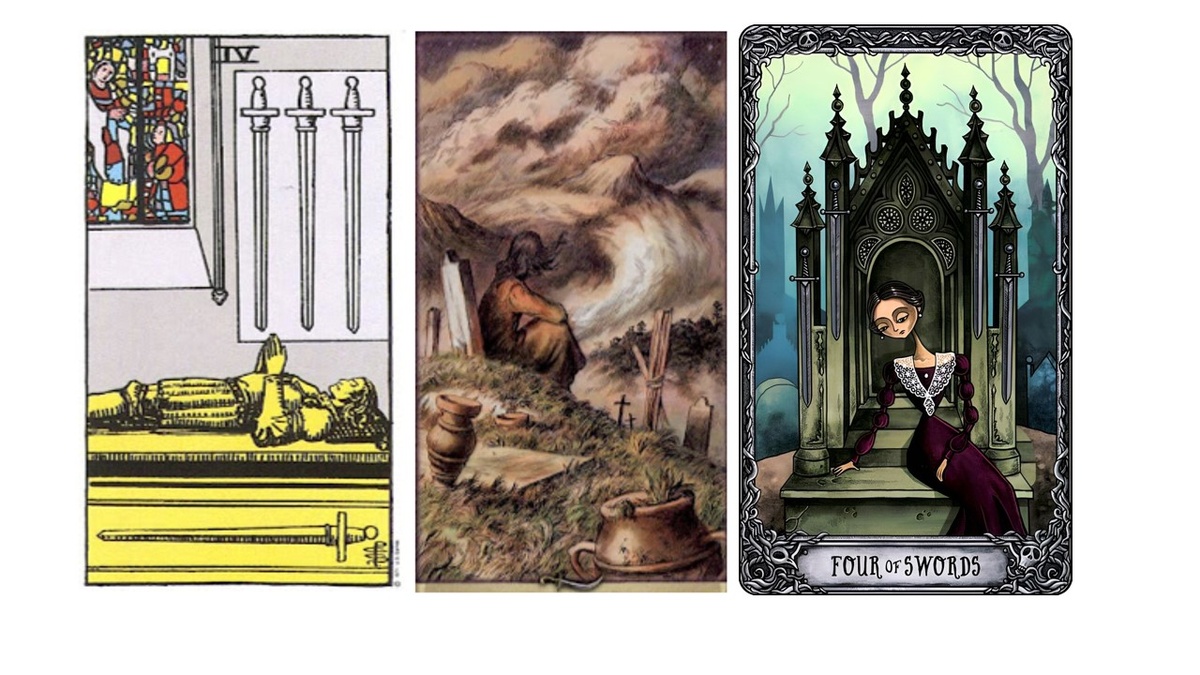 4 мечей в разных колодах