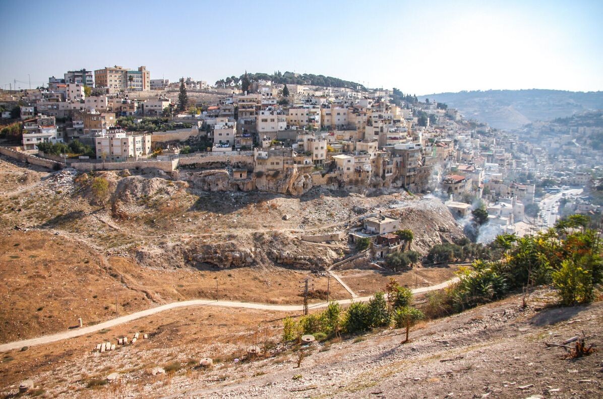 Современный вид места где расположена "Геена огненная"