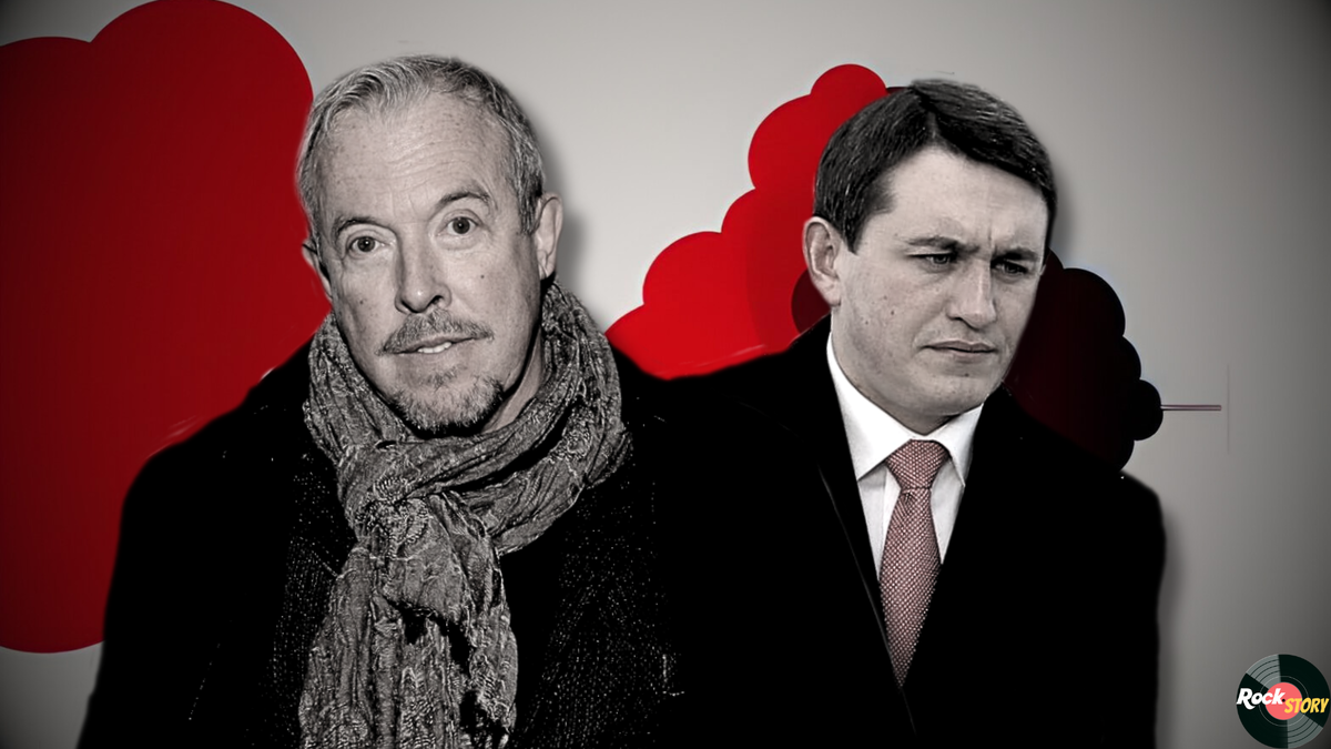 На фотографии: Андрей Макаревич* и Виталий Бородин 