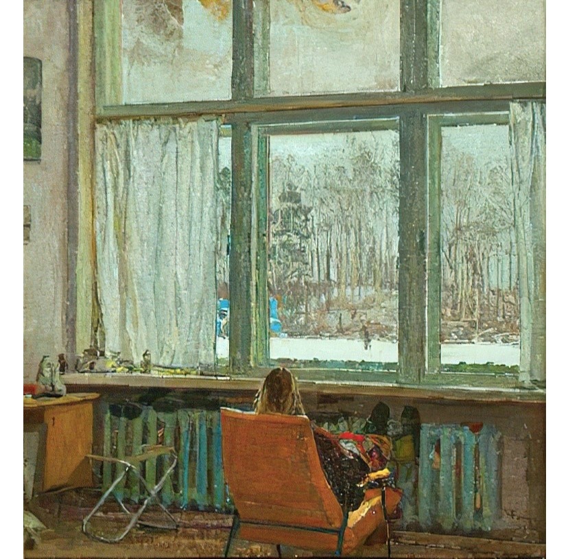 Алексей Белых. Зима пришла. 1979. Красноярский художественный музей имени В.И. Сурикова