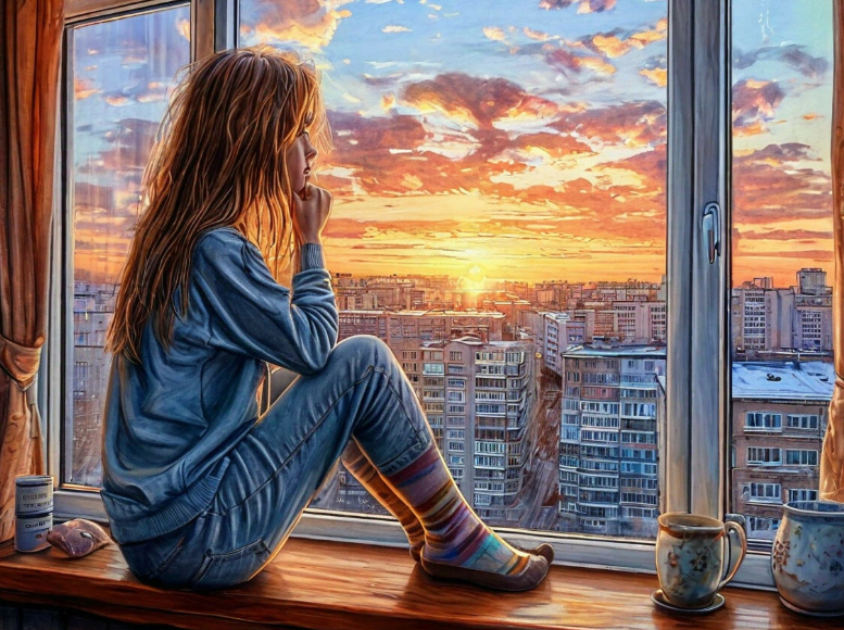 Все иллюстрации к рассказу "Сделка с хозяином преисподней" созданы автором