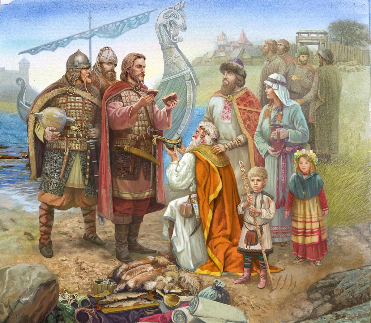 "Начало Российской Истории представляет нам Удивительный и едва ли не Беспримерный в летописях случай!" Н.Карамзин