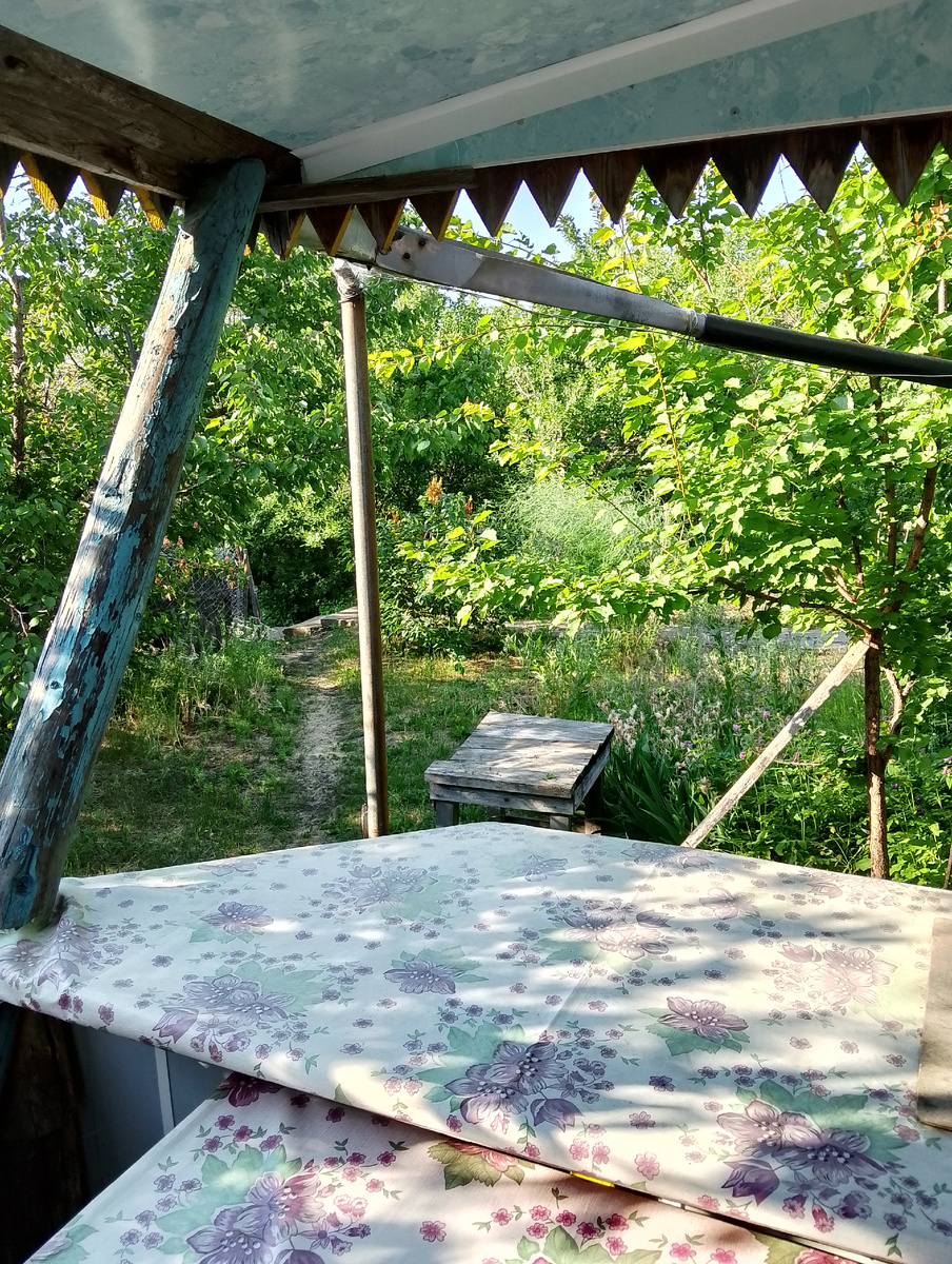 Наше крыльцо.