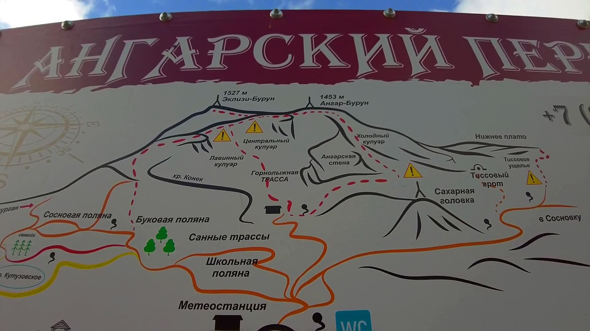 Схема Чатыр-Даг