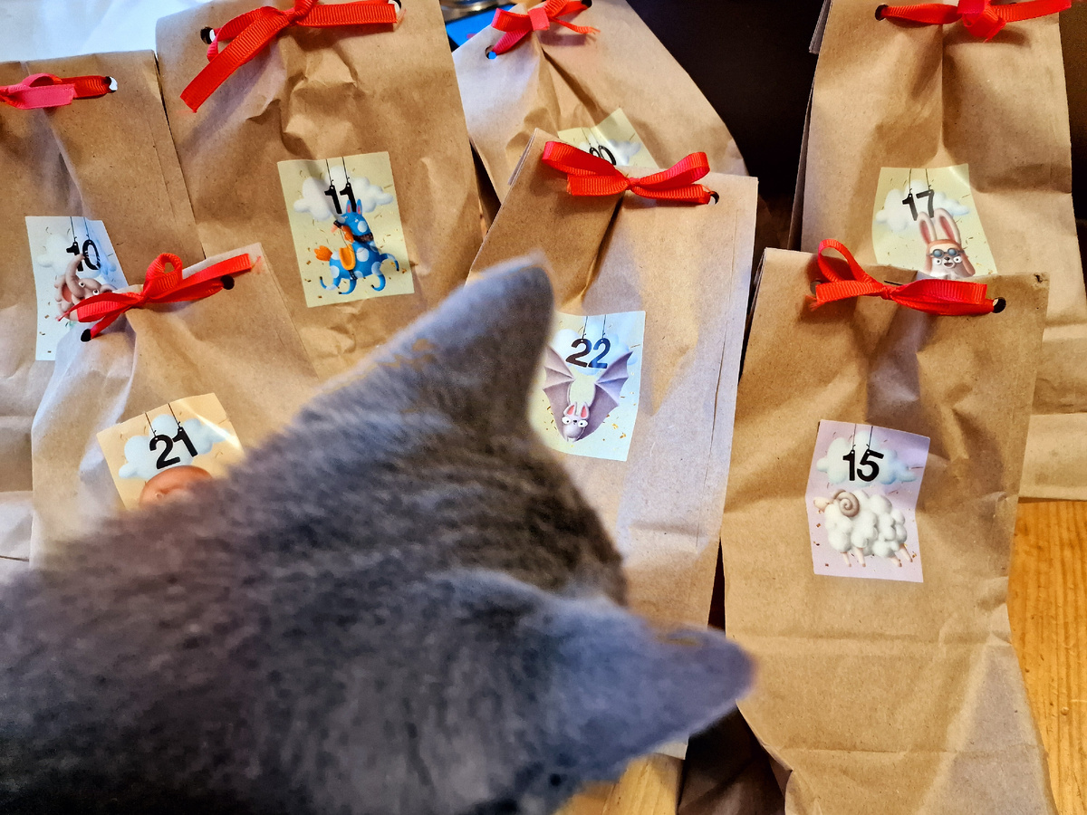 Те самые пакетики адвента