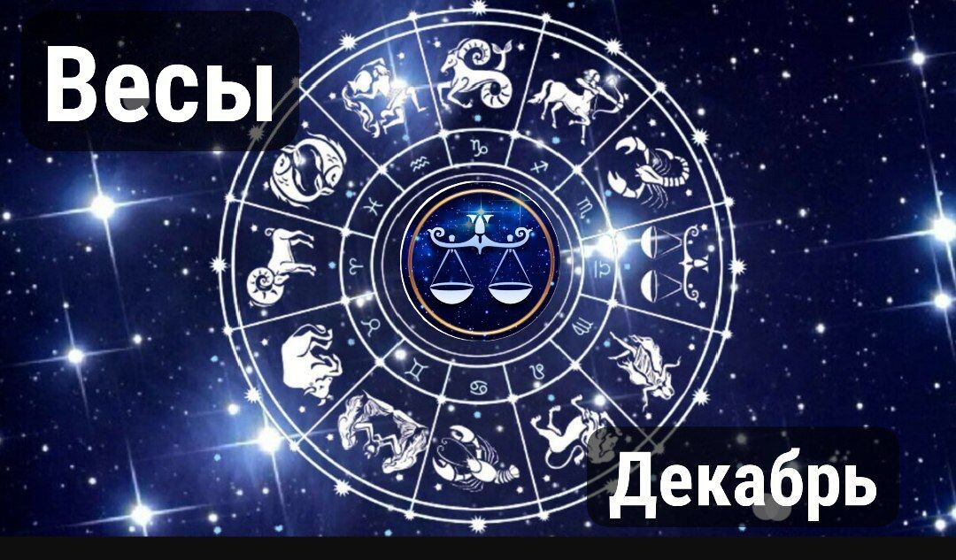 Весы на декабрь 2024 г.